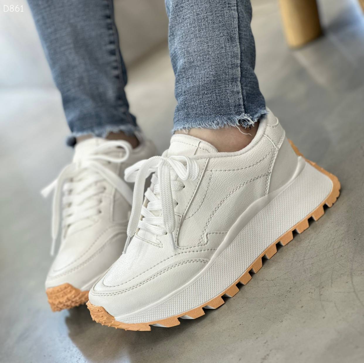 Tenis Blancos para mujer D861