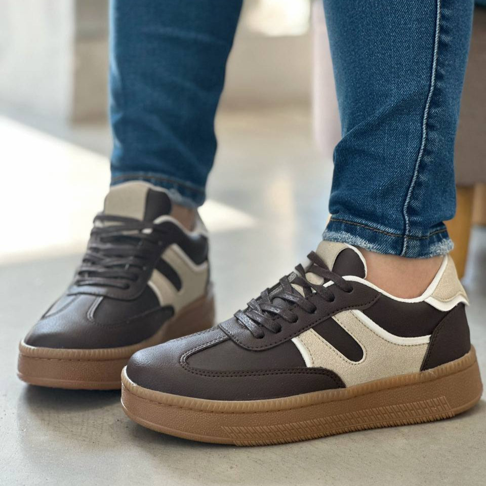 Tenis Cafes mujer D866