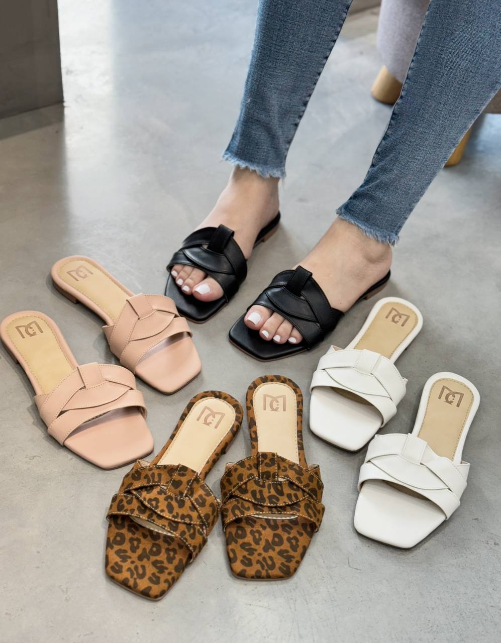 Sandalias planas para mujer P1410