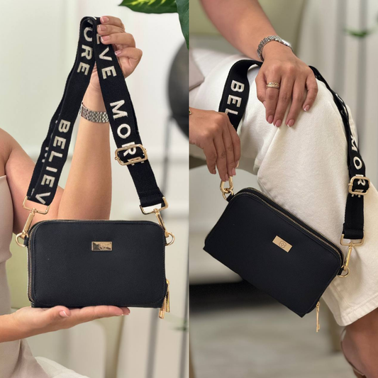 Bolso negro para dama BL033